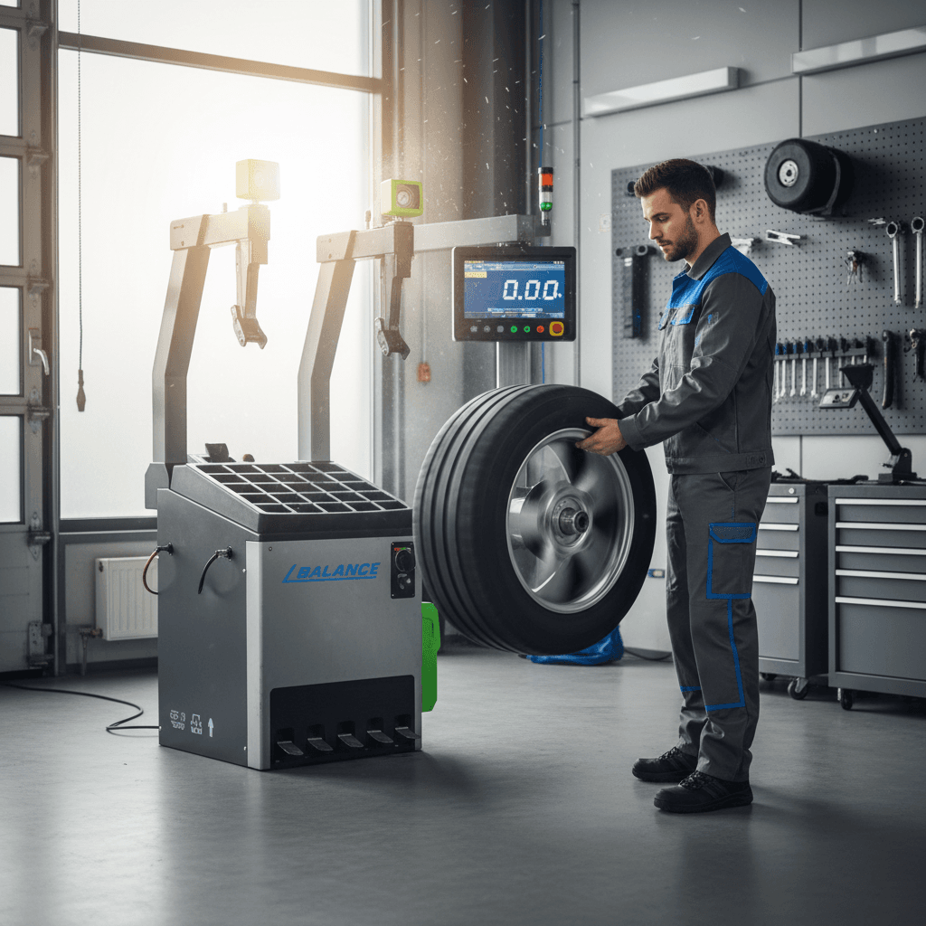 Tire mounting and balancing service
